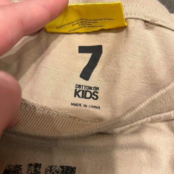 Cotton On Kids Play-Doh Short Sleeve Graphic Tee 7 - Picture 4 of 5